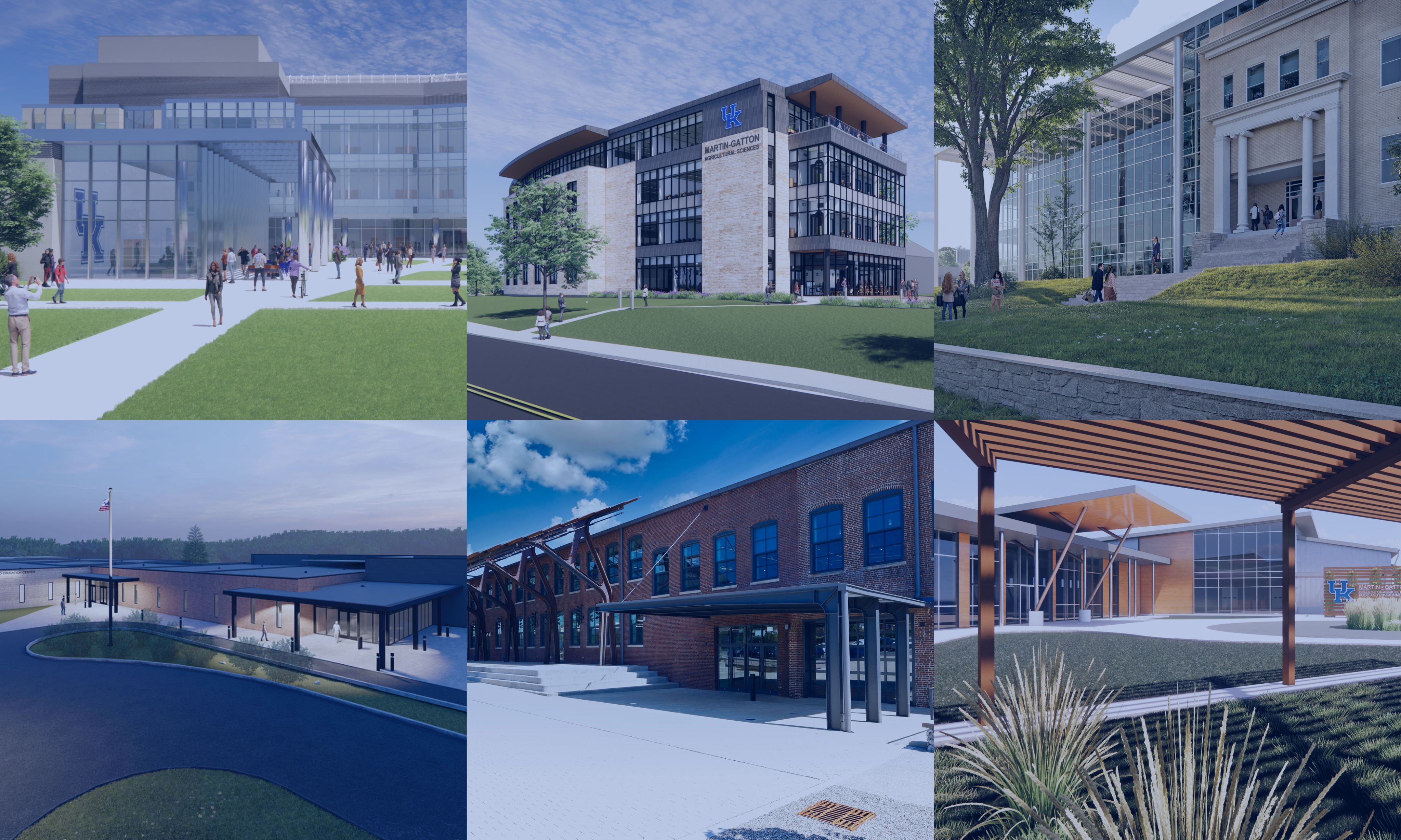 Images of building renderings 